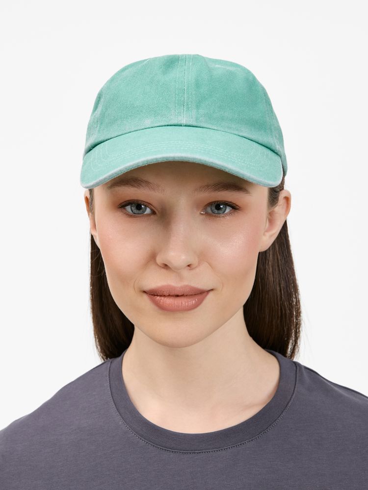 Бейсболка Berwi, зеленая-5