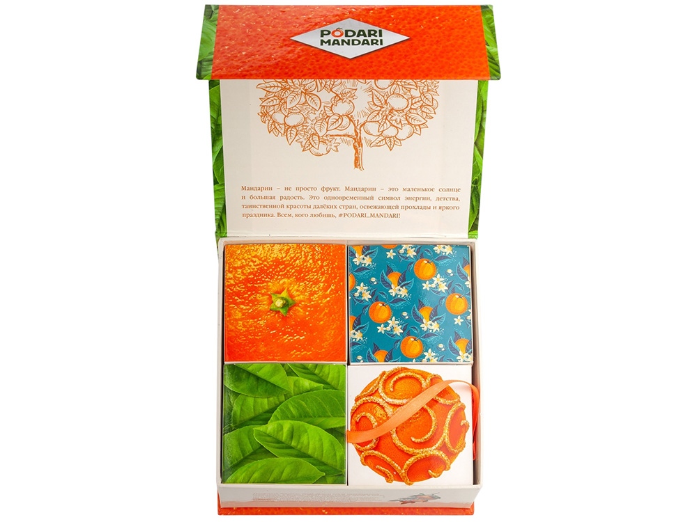 Подарочный набор с чаем и сладостями ПодариМандари-2