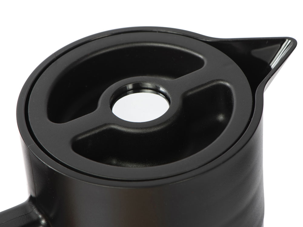 Вакуумный термокувшин Arctic с ситечком, 1200мл, черный-10