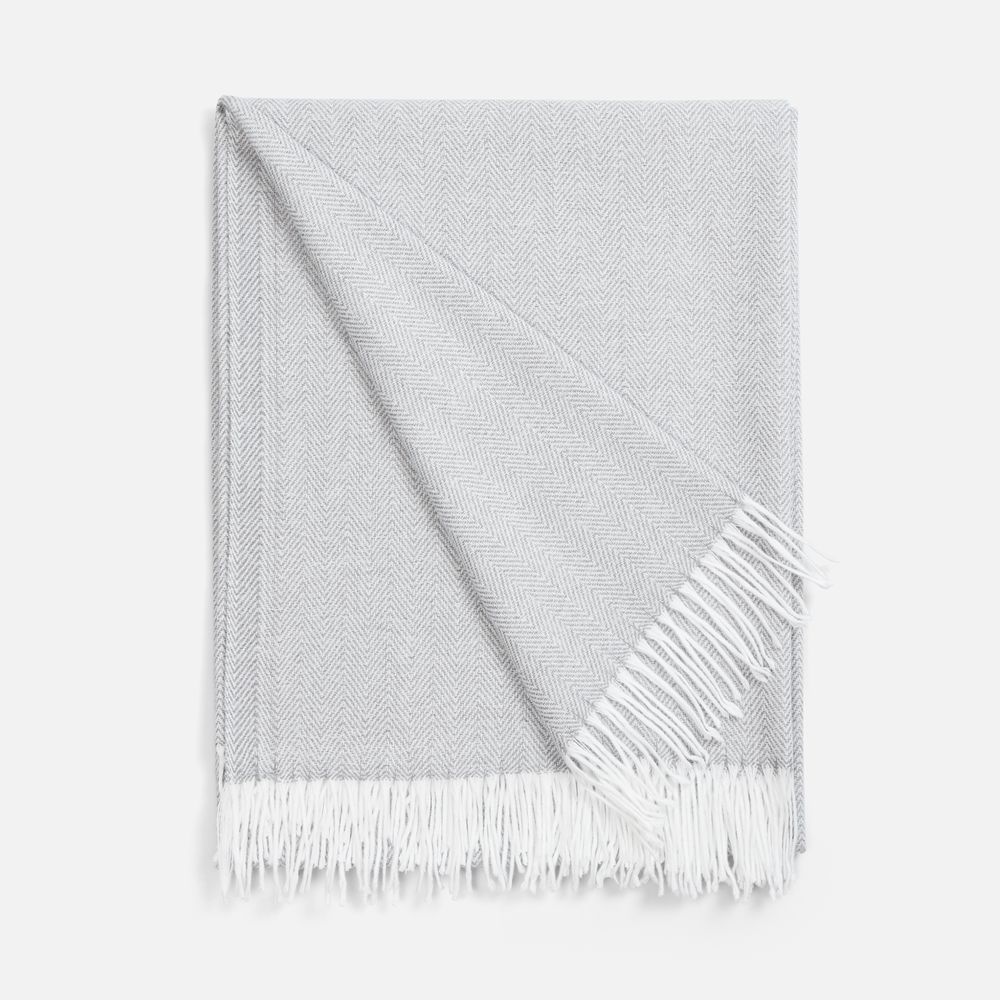 Плед «Гирвас», светло-серый-0