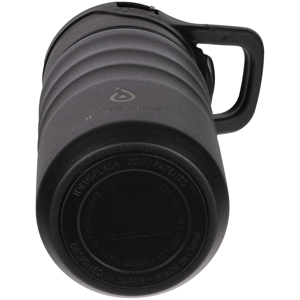 Термобутылка Fujisan 2.0, черная-5