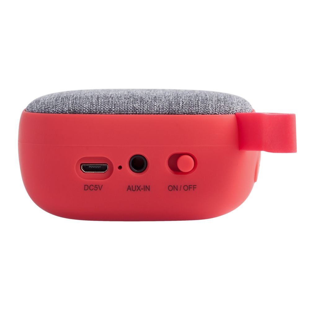 Беспроводная колонка Chubby, красная-2