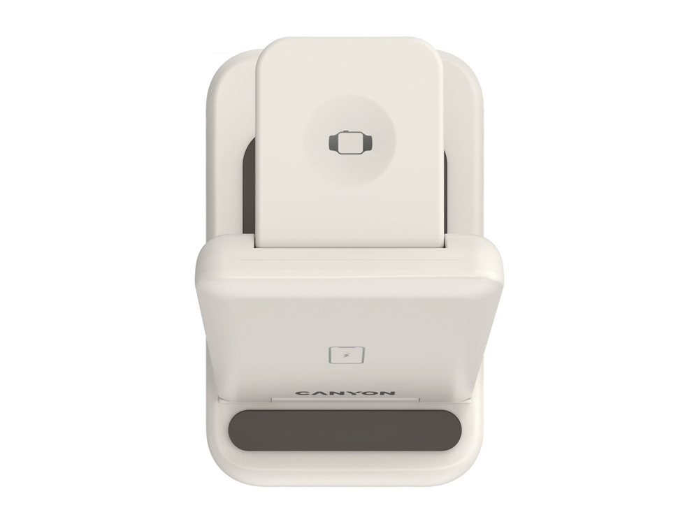 Беспроводное зарядное устройство 3-в-1 CANYON WS-304 (CNS-WCS304B), 15W, бежевый-3