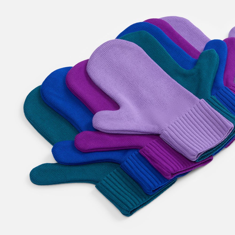 Варежки Yong, темно-синие (морская волна)-3