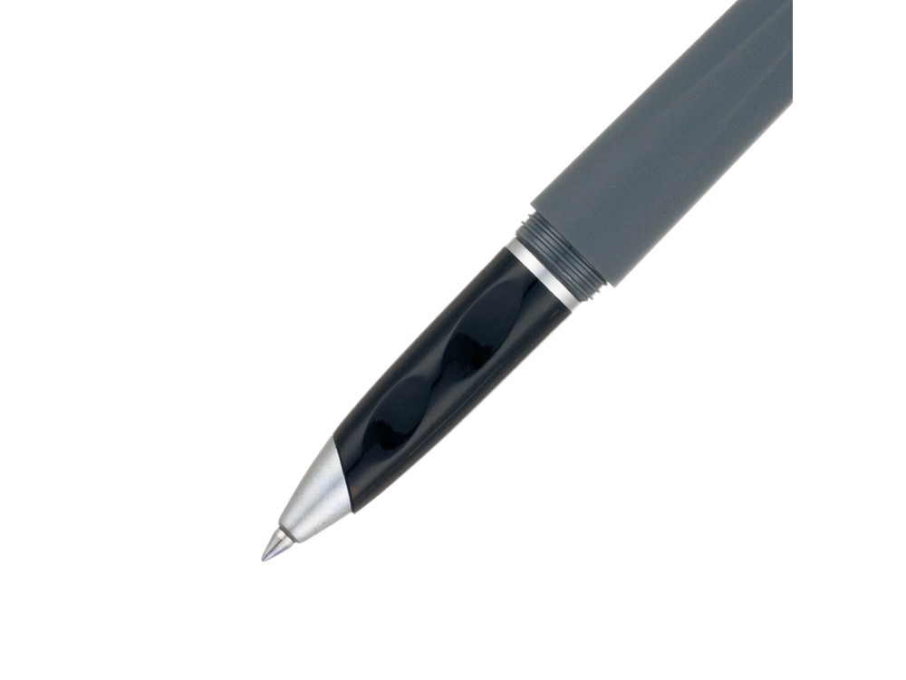 Ручка-роллер Pierre Cardin ACTUEL. Цвет - серый. Упаковка Р-1-6