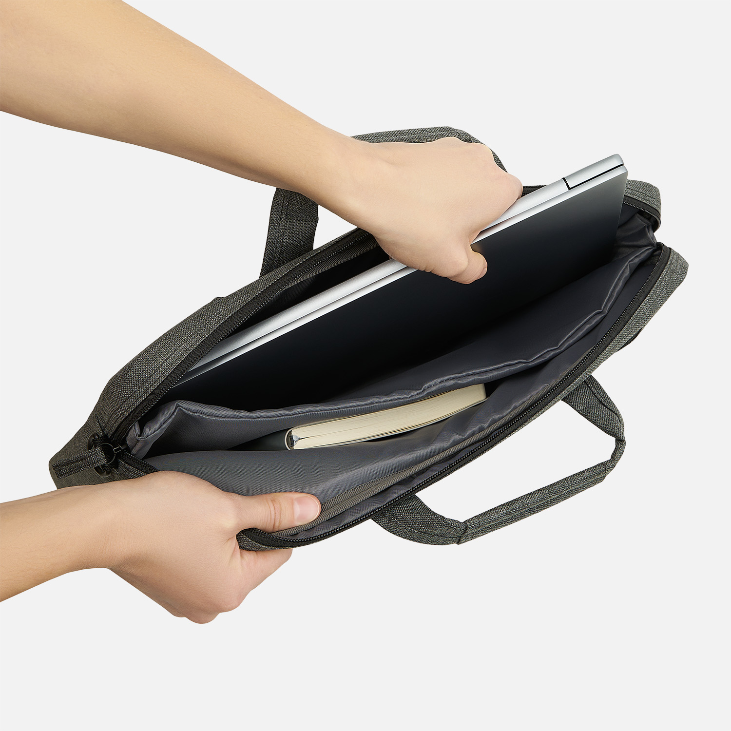 Сумка для ноутбука Migliores, серый/серый-7