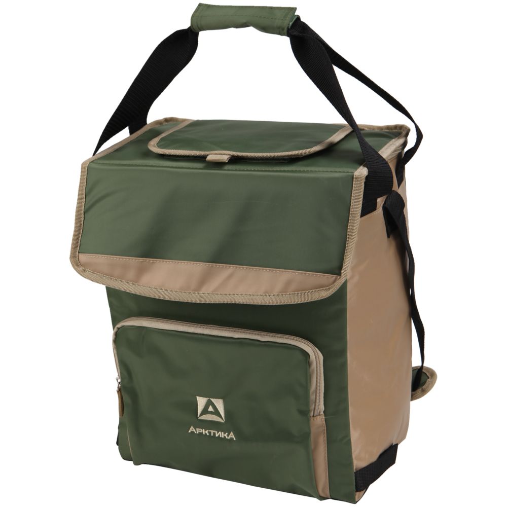 Термосумка с люком «Арктика», M, зеленая-1