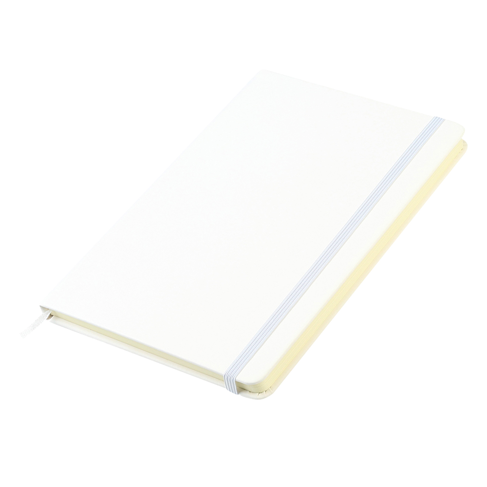 Блокнот A5 Monte в твёрдом переплёте, Белый-0