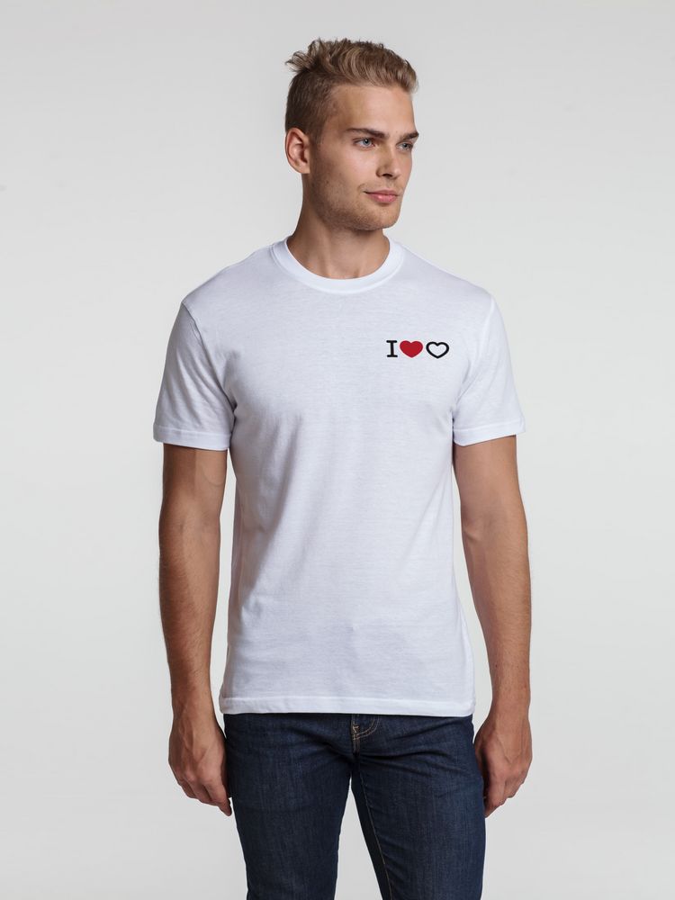 Футболка «Люблю любовь», белая-1