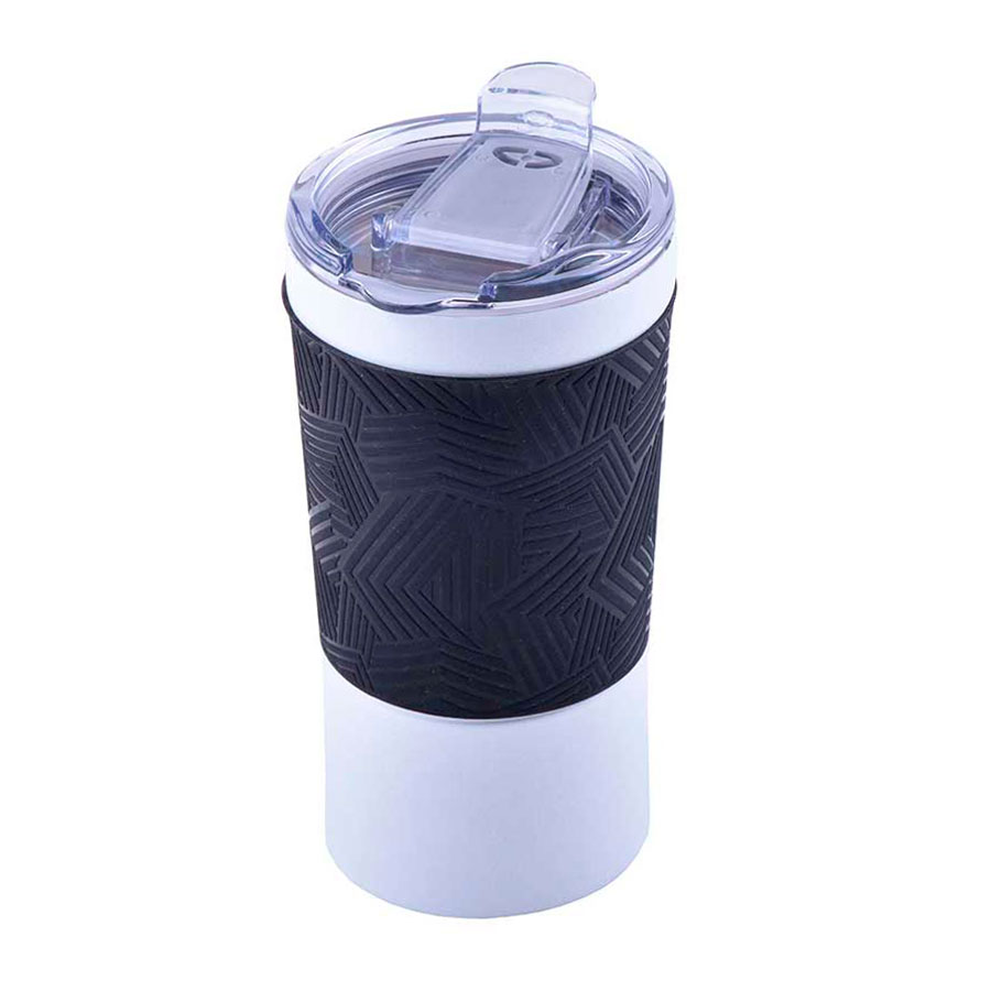 Термокружка вакуумная FUNNY, черный-0