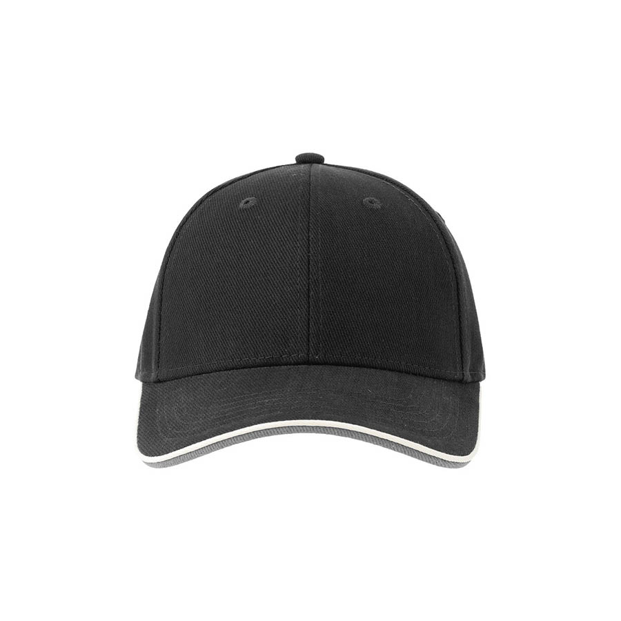 Бейсболка PILOT PIPING SANDWICH-S, черный-2