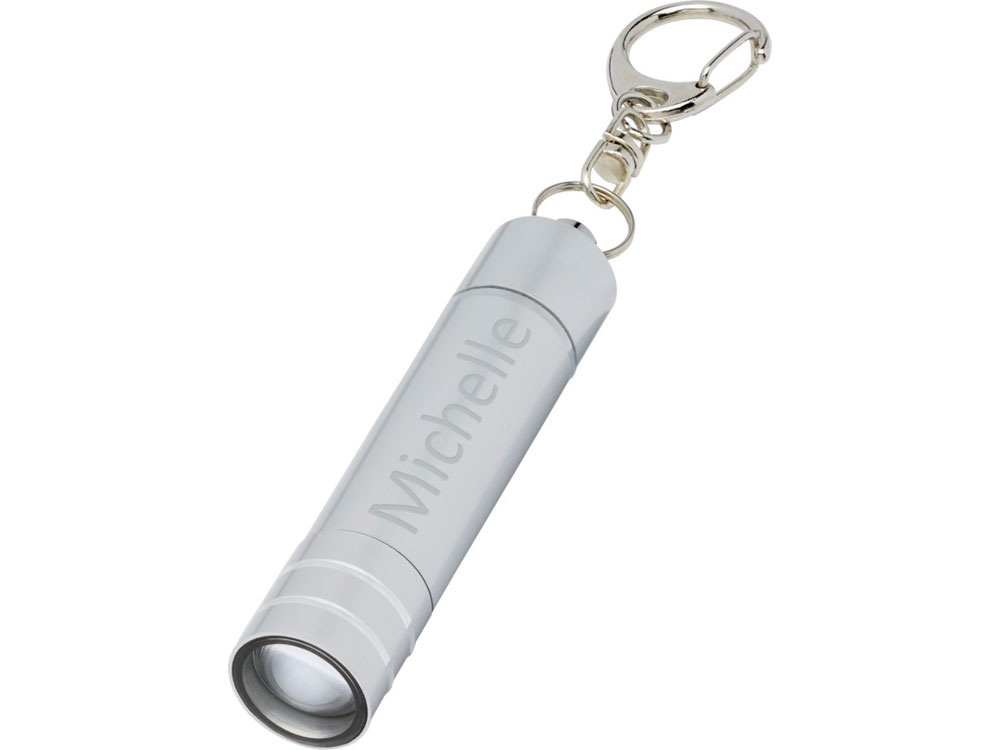 Nunki брелок-фонарик со светодиодными лампами, серебристый-3