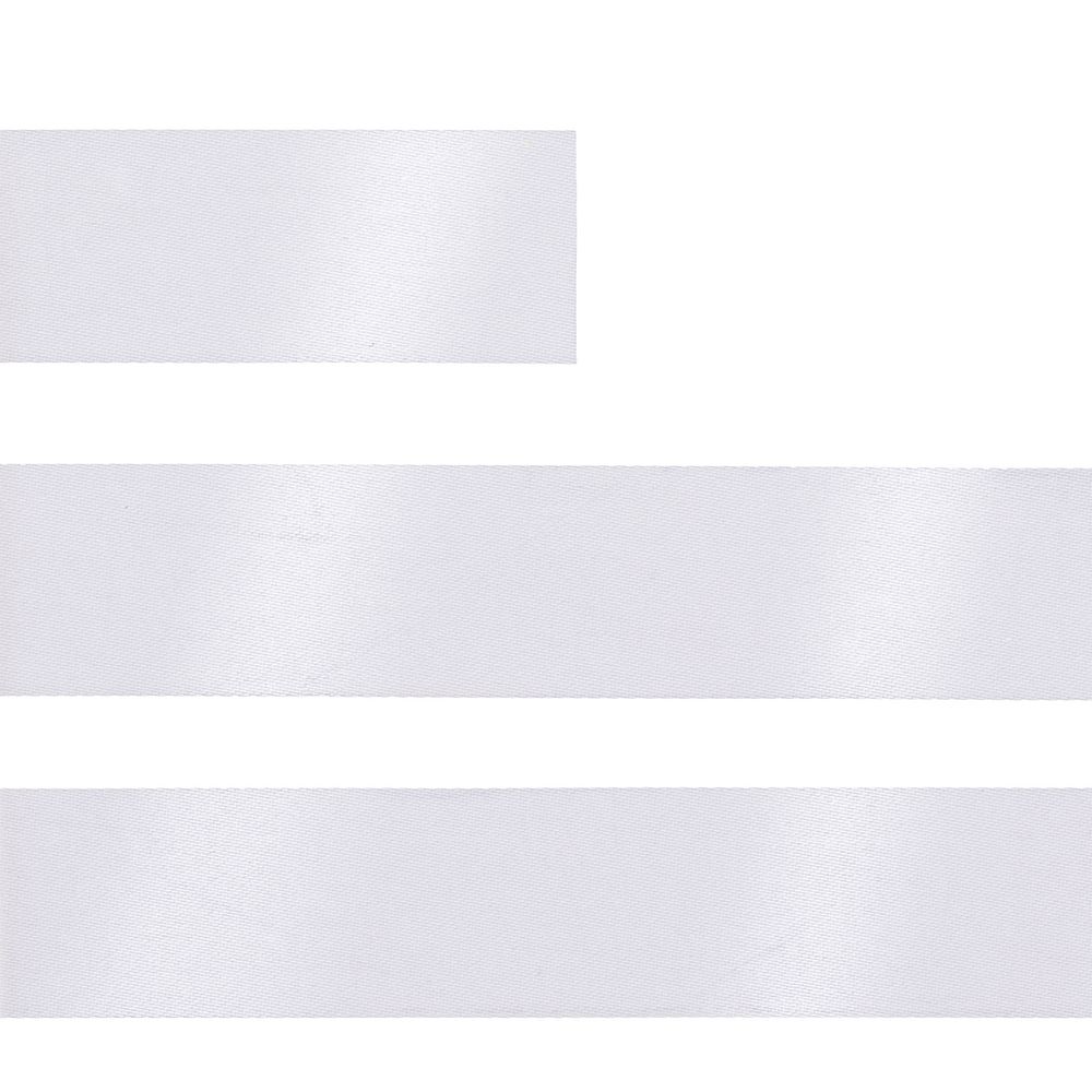 Лента сатиновая Satin 20 XXL, белая, 210 см-2