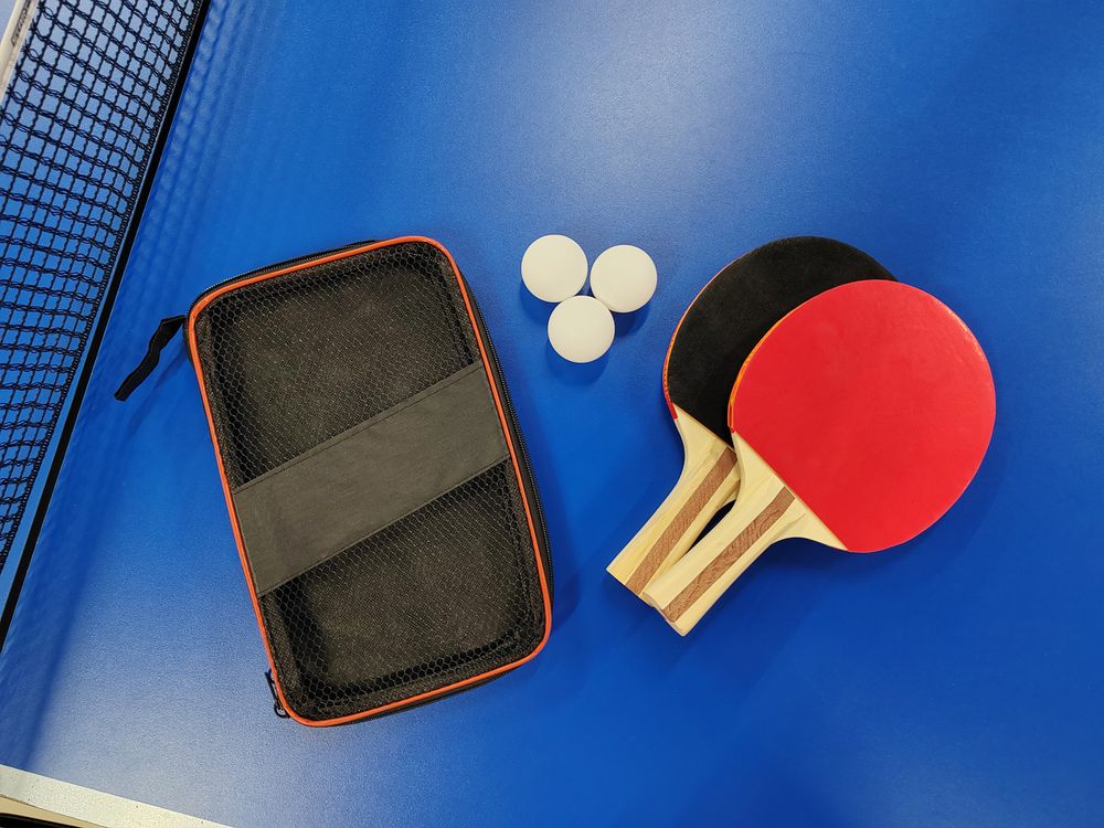 Набор для настольного тенниса High Scorer, черно-красный-6