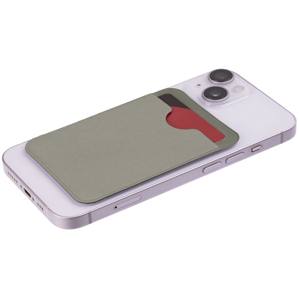 Чехол для карты на телефон Devon, серый-2