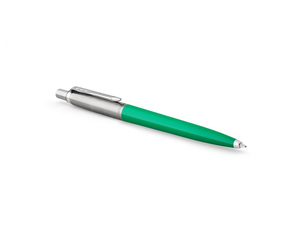Шариковая ручка Parker Jotter, цвет GREEN, цвет чернил синий, толщина линии M , в подарочной коробке-3