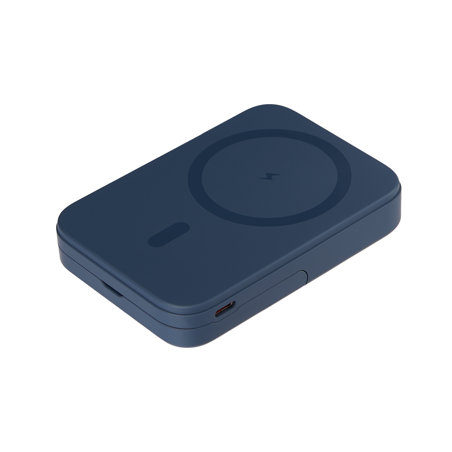 Внешний аккумулятор Юнион PD (Union PD) 10000mAh с функцией беспроводной зарядки 15W, синий-0