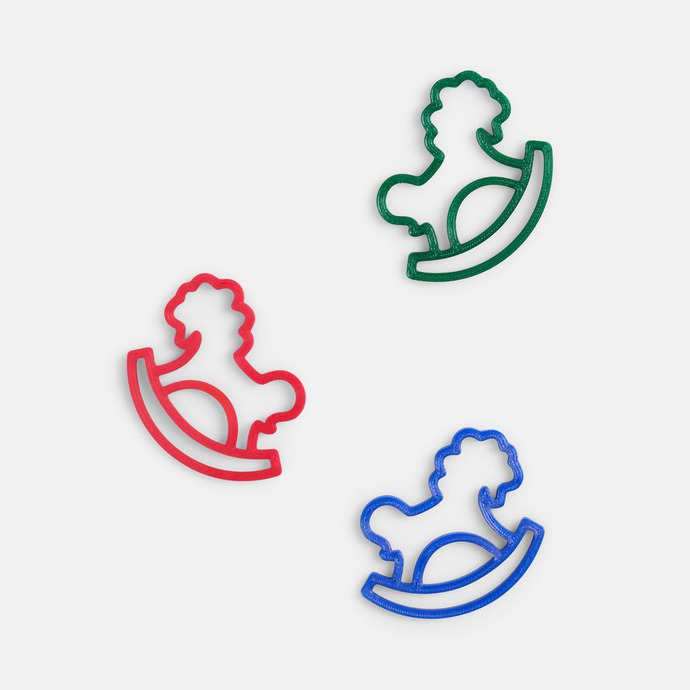 Подвеска «Лошадка-качалка», 3D-печать на заказ-3