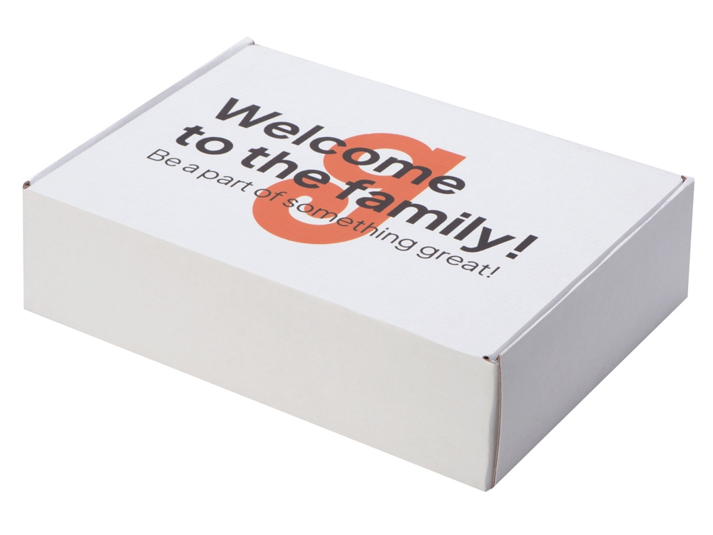 Коробка подарочная Zand M, белый (уф на вылет)-1