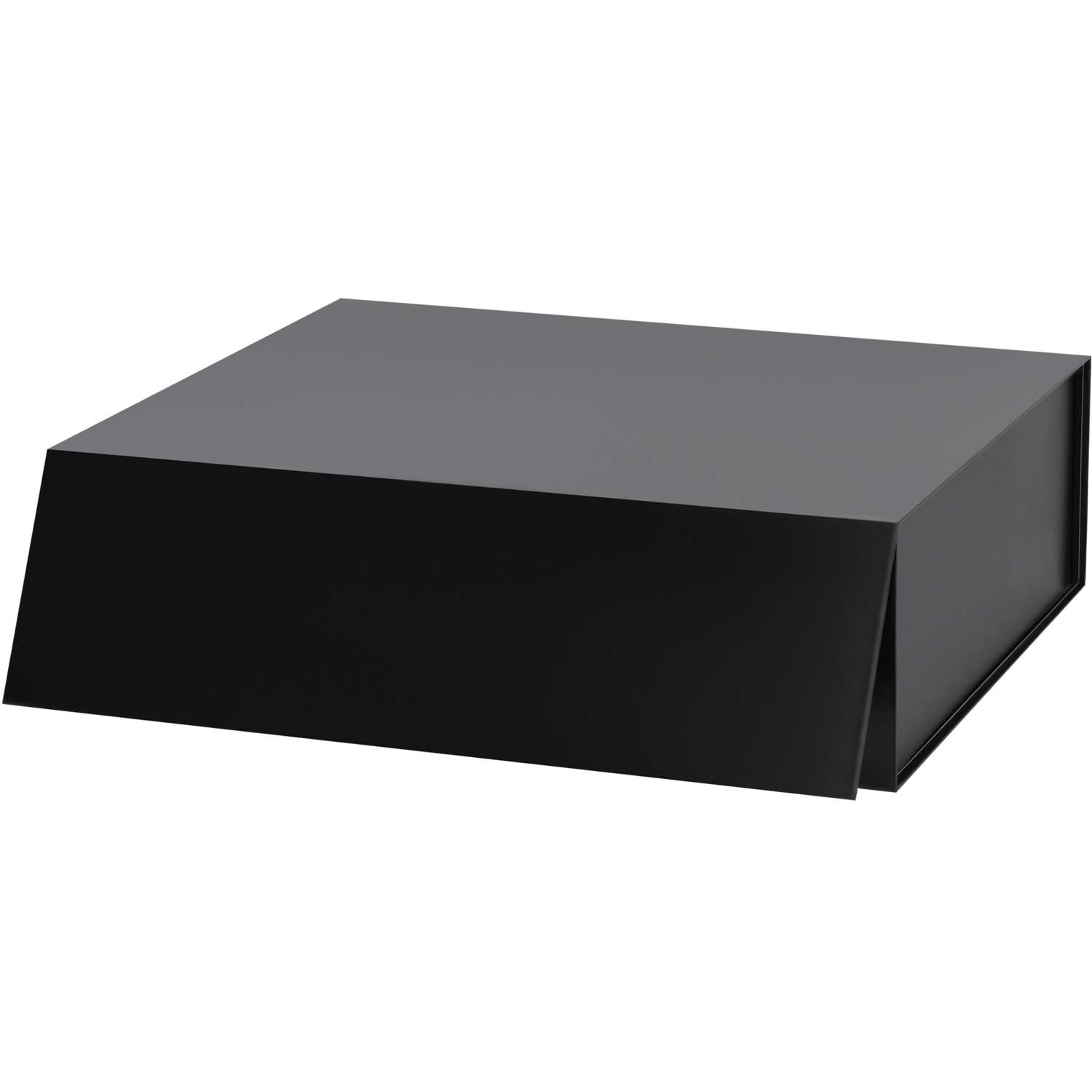 Подарочная коробка-трансформер большая, черная-2