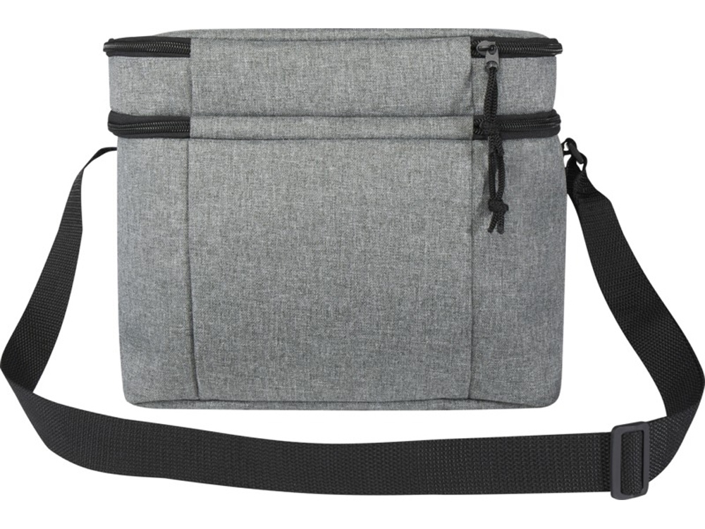 Tundra сумка-холодильник из переработанного РЕТ-пластика, сертиф. согласно GRS - Серый яркий-2