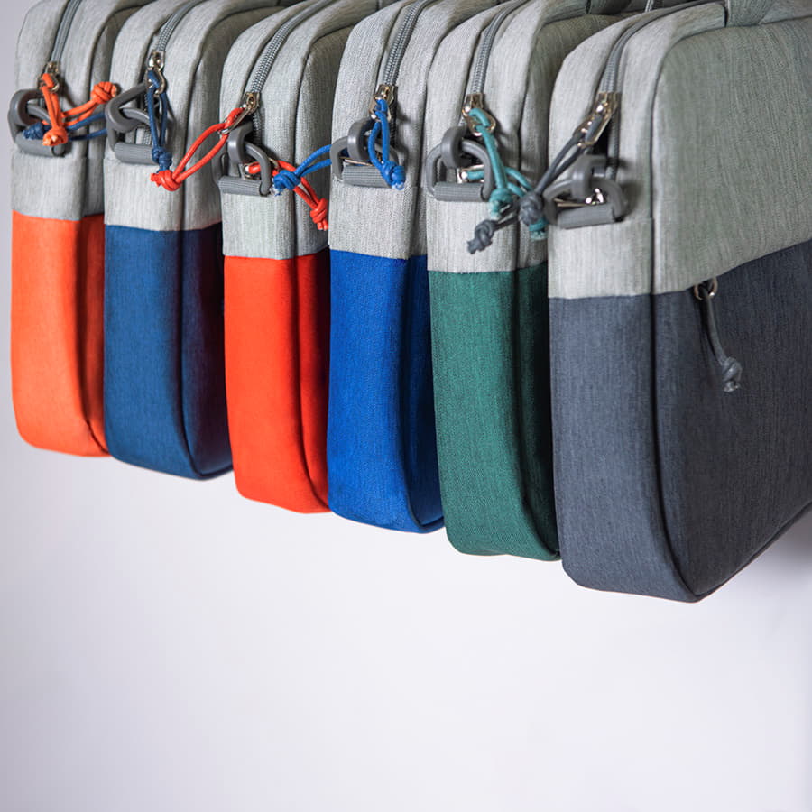 Конференц-сумка BEAM NOTE, серый, красный-5