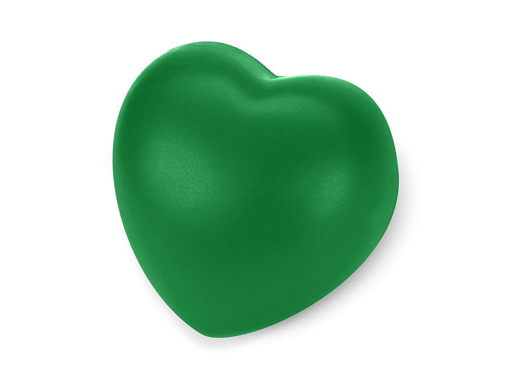 Антистресс Сердце, зеленый-0