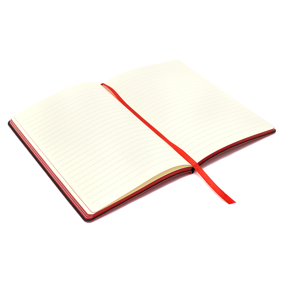 Блокнот A5 Beam в мягком переплёте, Красный-3