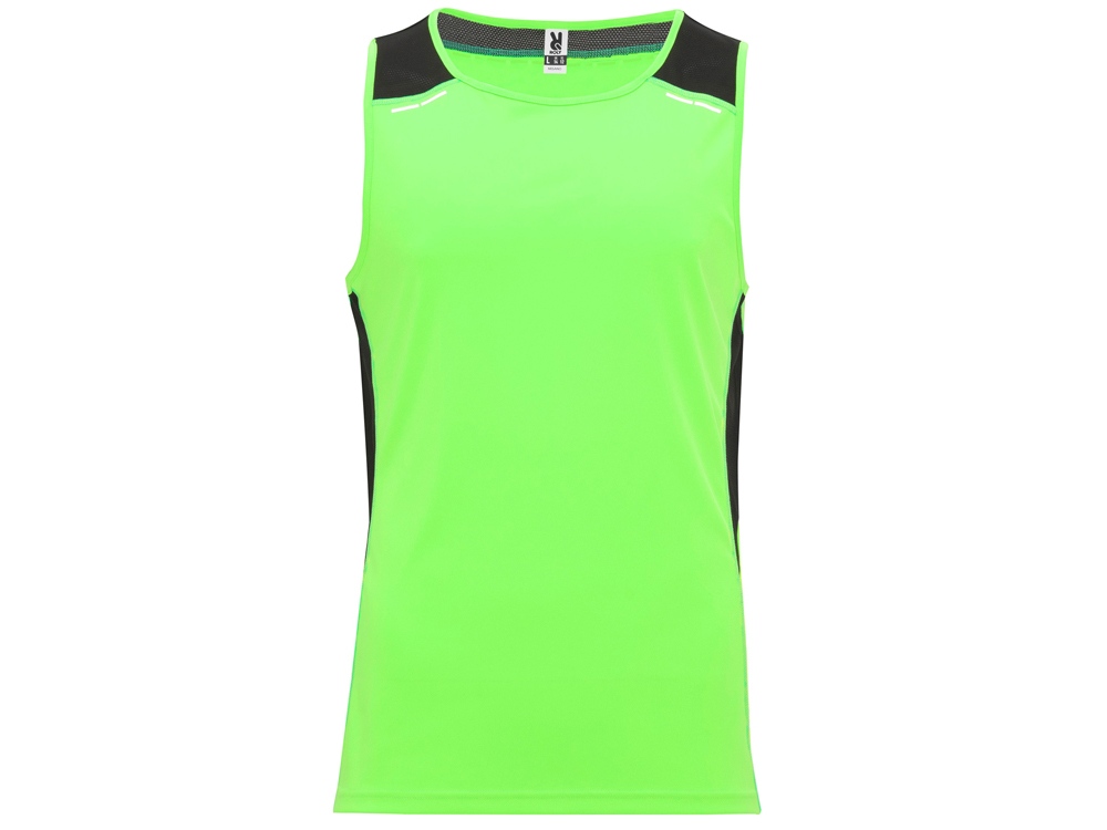Майка Misano мужская, неоновый зеленый/черный-0