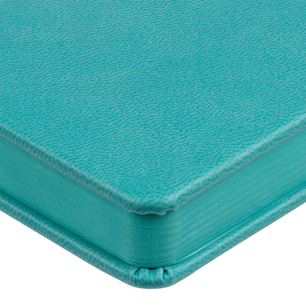 Ежедневник Cortado, недатированный, бирюзовый-3