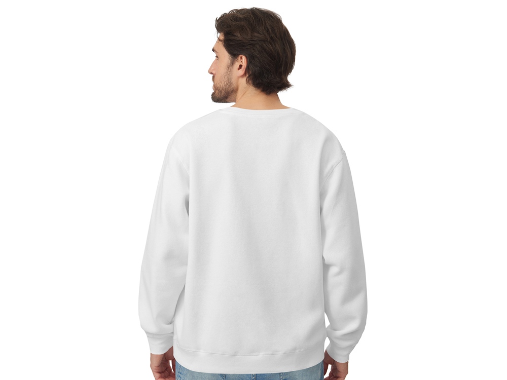 Свитшот оверсайз Lisbon унисекс, белый-5