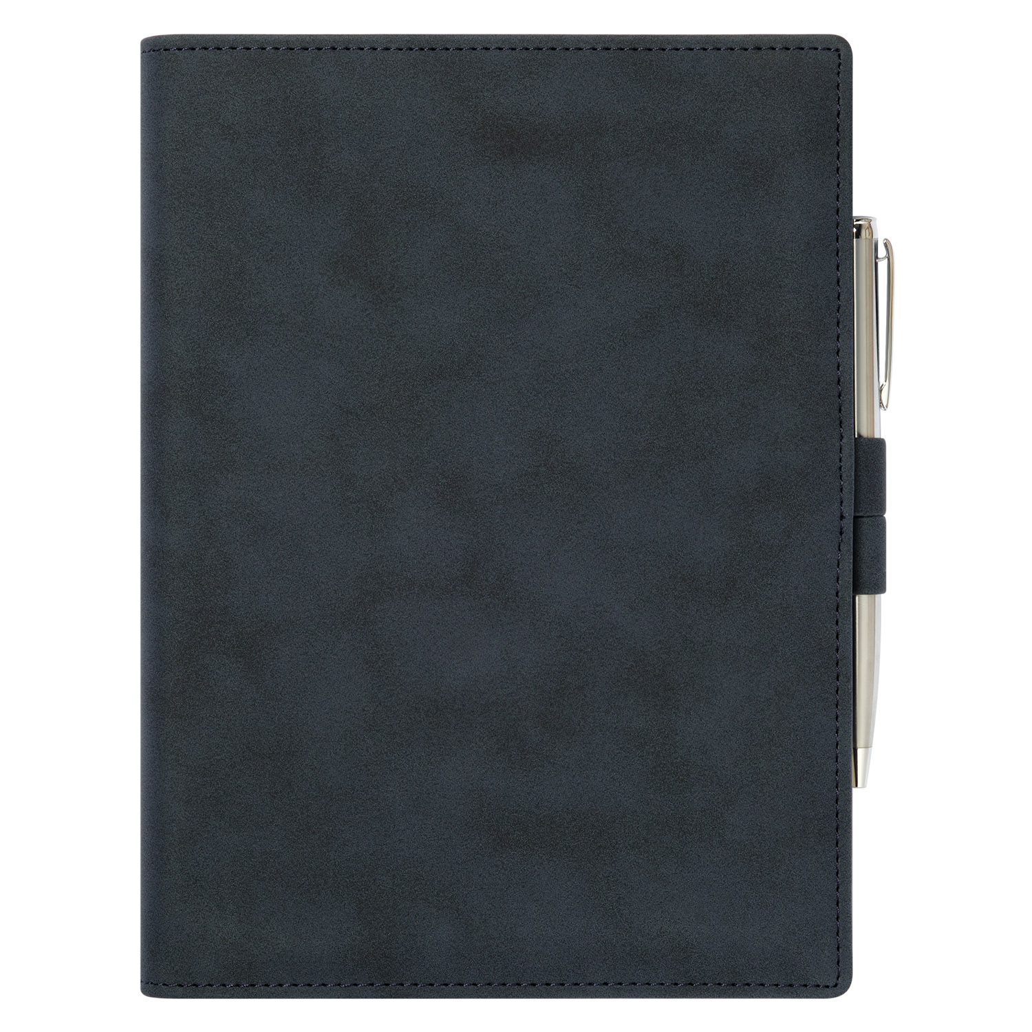 Ежедневник-портфолио Clip NEO недатированный в подарочной коробке, синий (в комплекте ручка Sonata BP серебро)-2