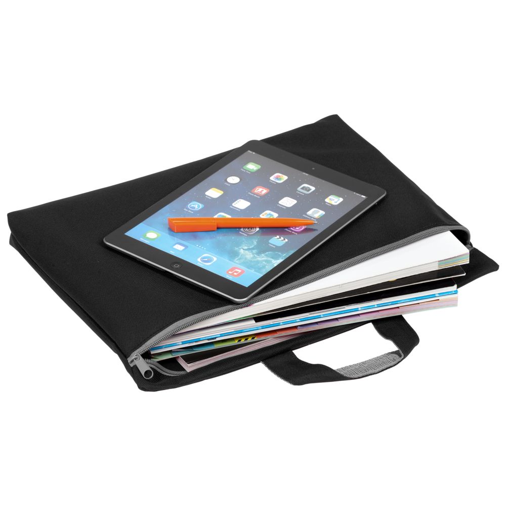 Сумка-папка Simple, черная-5