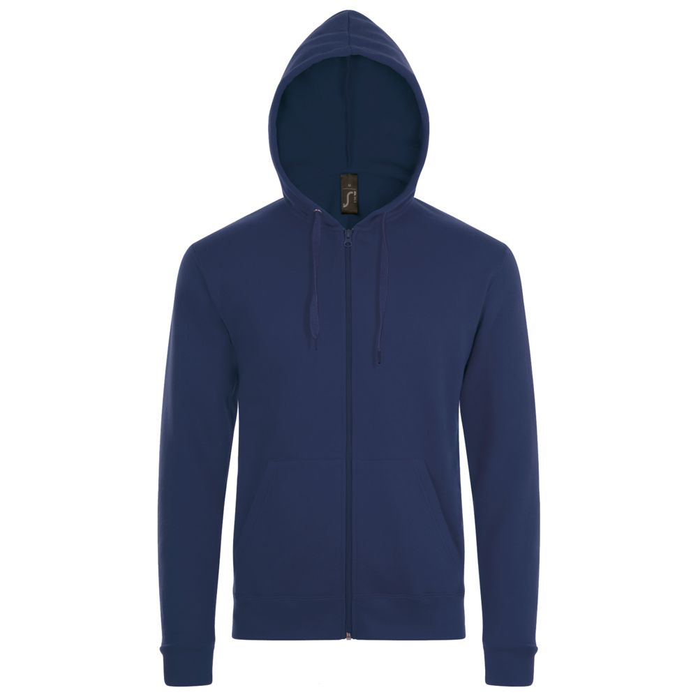 Толстовка унисекс Stone, темно-синяя-0