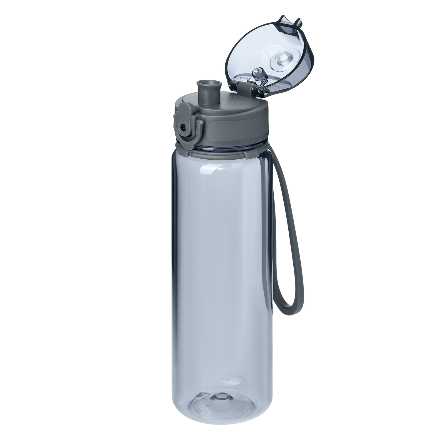 Бутылка для воды Como, серая-4