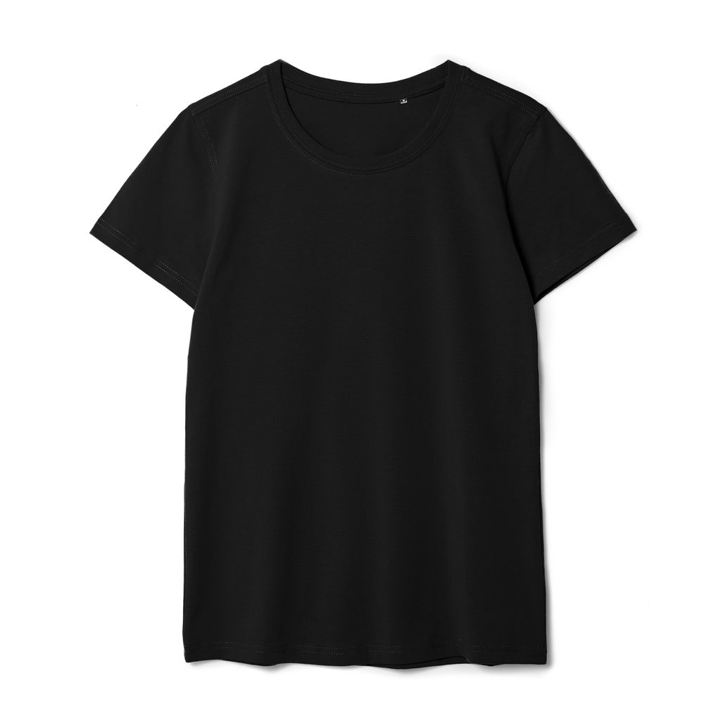Футболка женская T-bolka Stretch Lady, черная-0