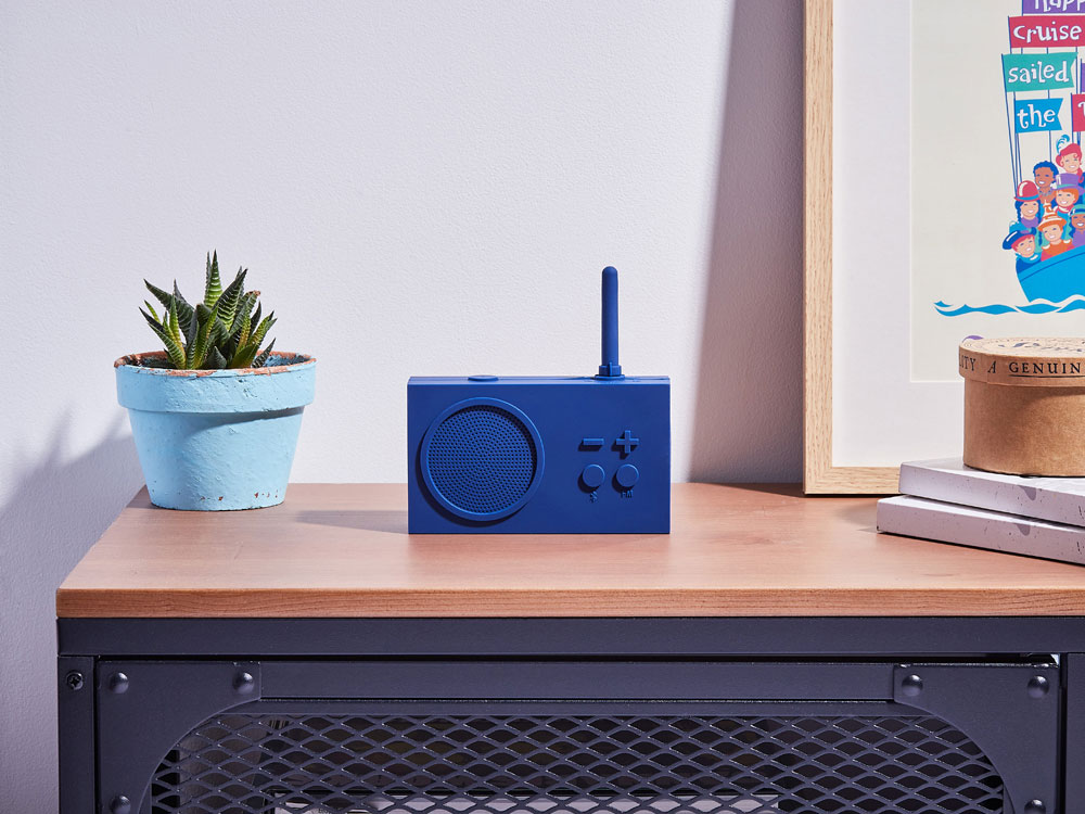 Колонка беспроводная Tykho 3, темно-синий-4