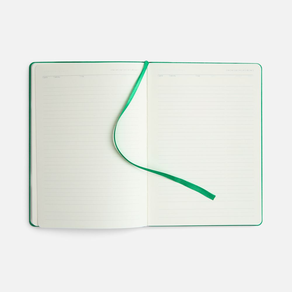 Ежедневник Vale New, недатированный, зеленый-2