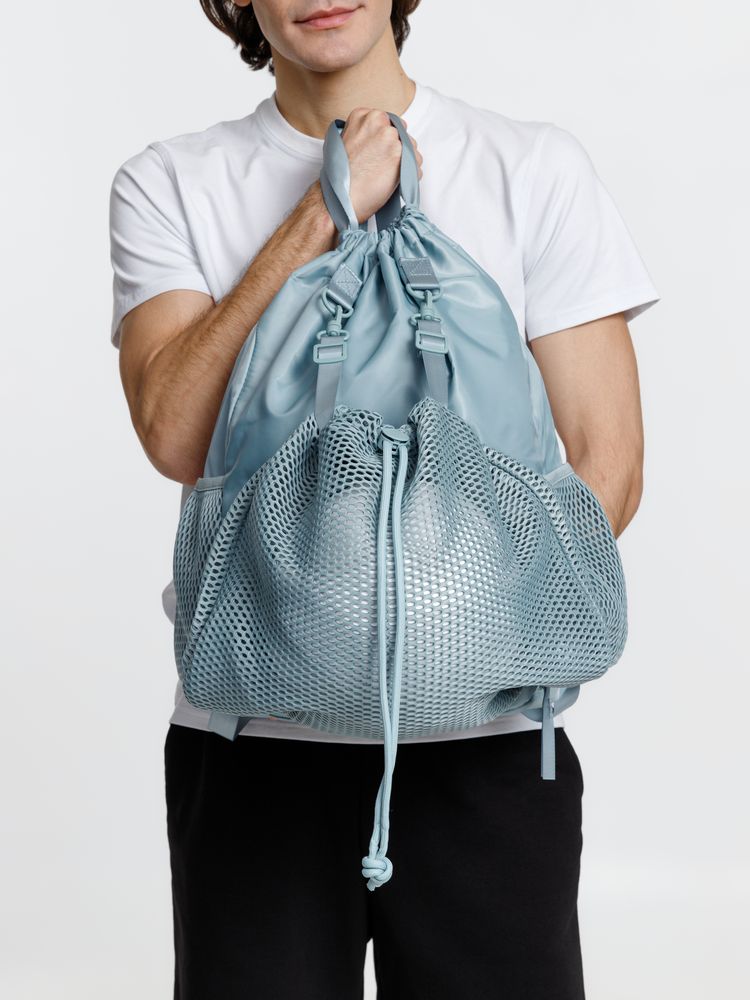 Спортивный рюкзак Verkko, серо-голубой-5