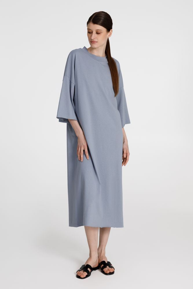 Платье D2, серое-0