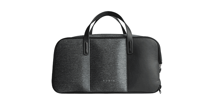 Дорожная сумка FlexPack Go 53х23х26 см, темно-серая-24