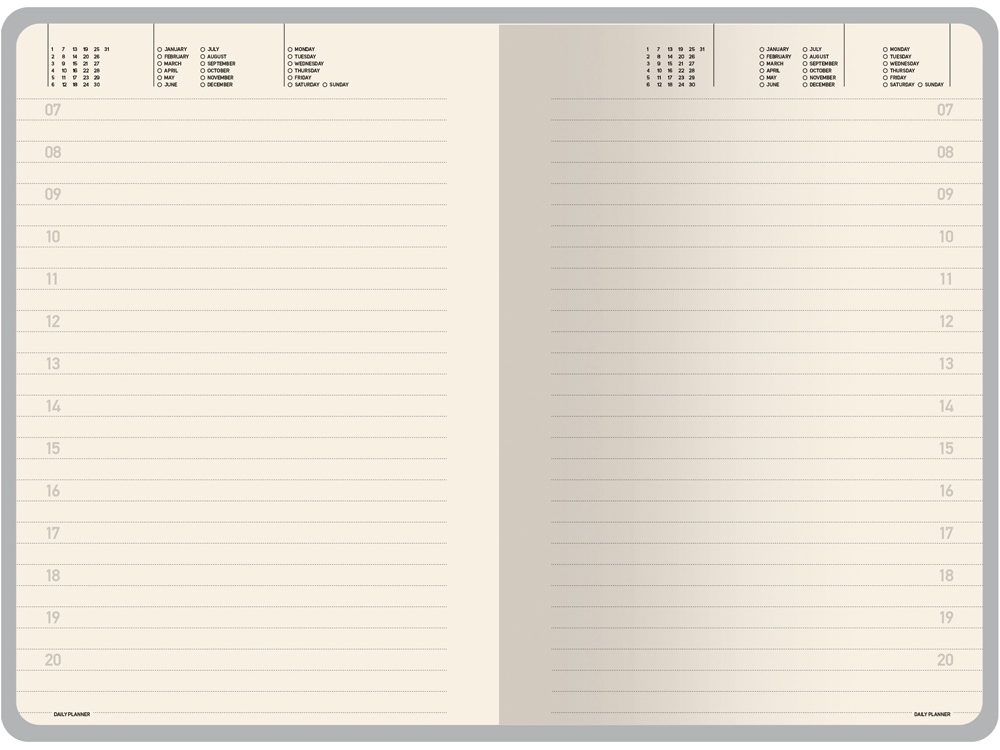 Ежедневник недатированный А5 Megapolis Color Flex, синий-7