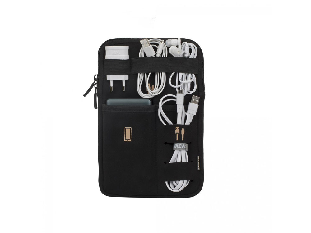 Чехол для планшета и хранения аксессуаров 12/48, черный-2