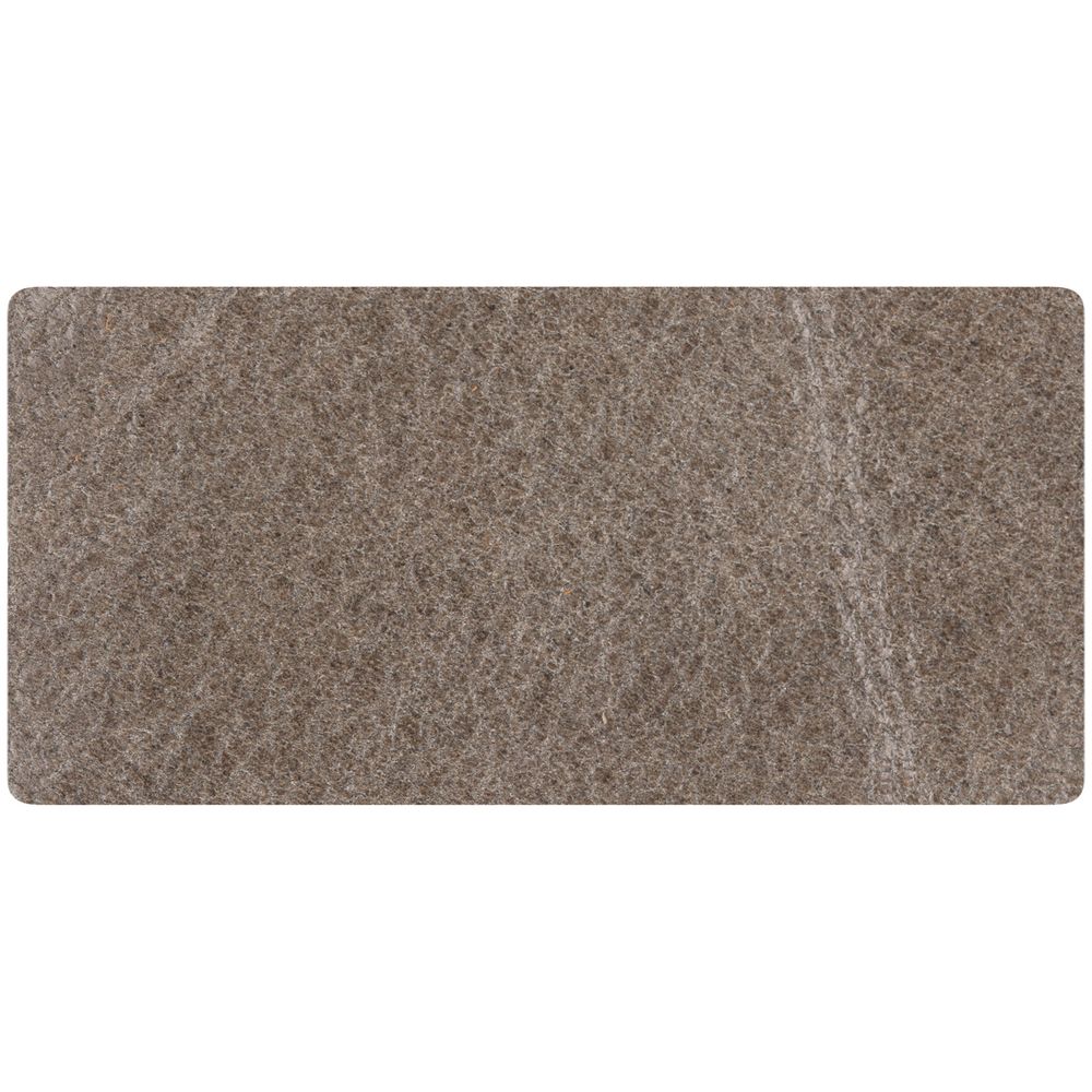 Лейбл кожаный Tuken, S, серый-0