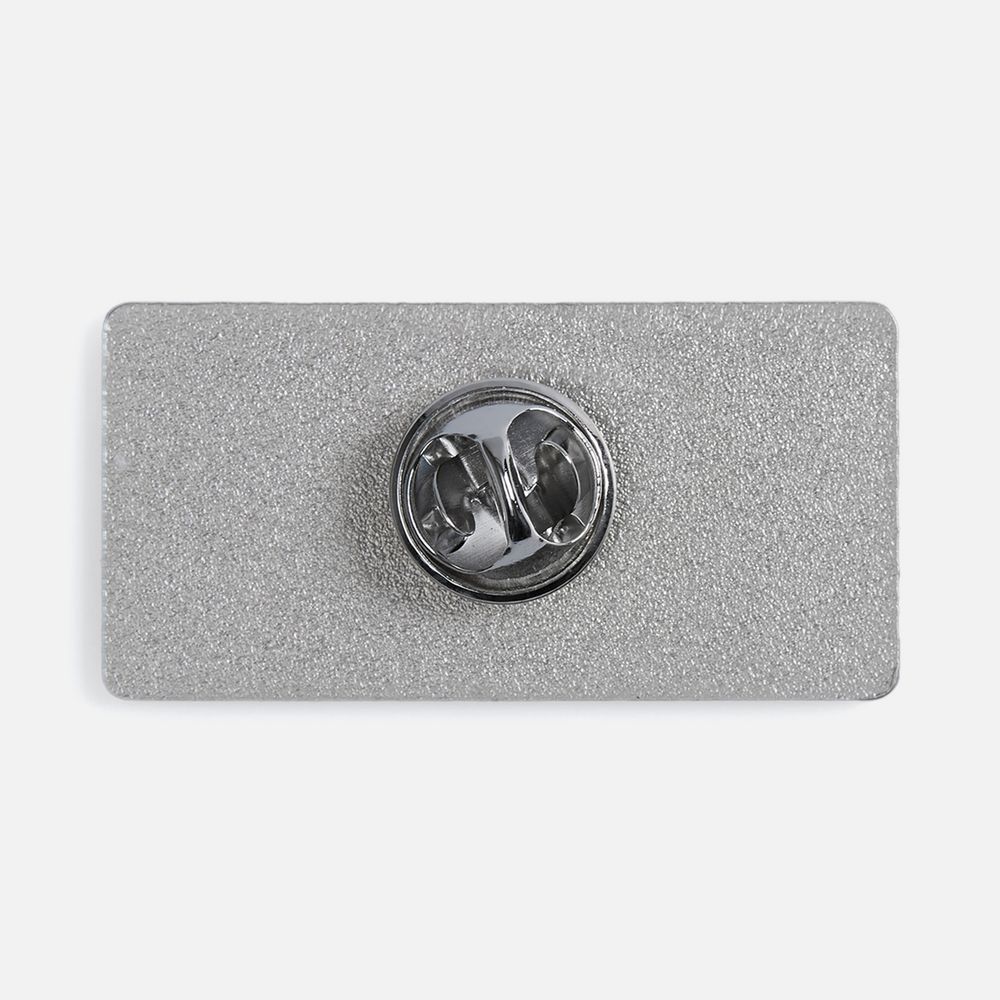 Значок Sanga Matto, серебристый глянцевый-2