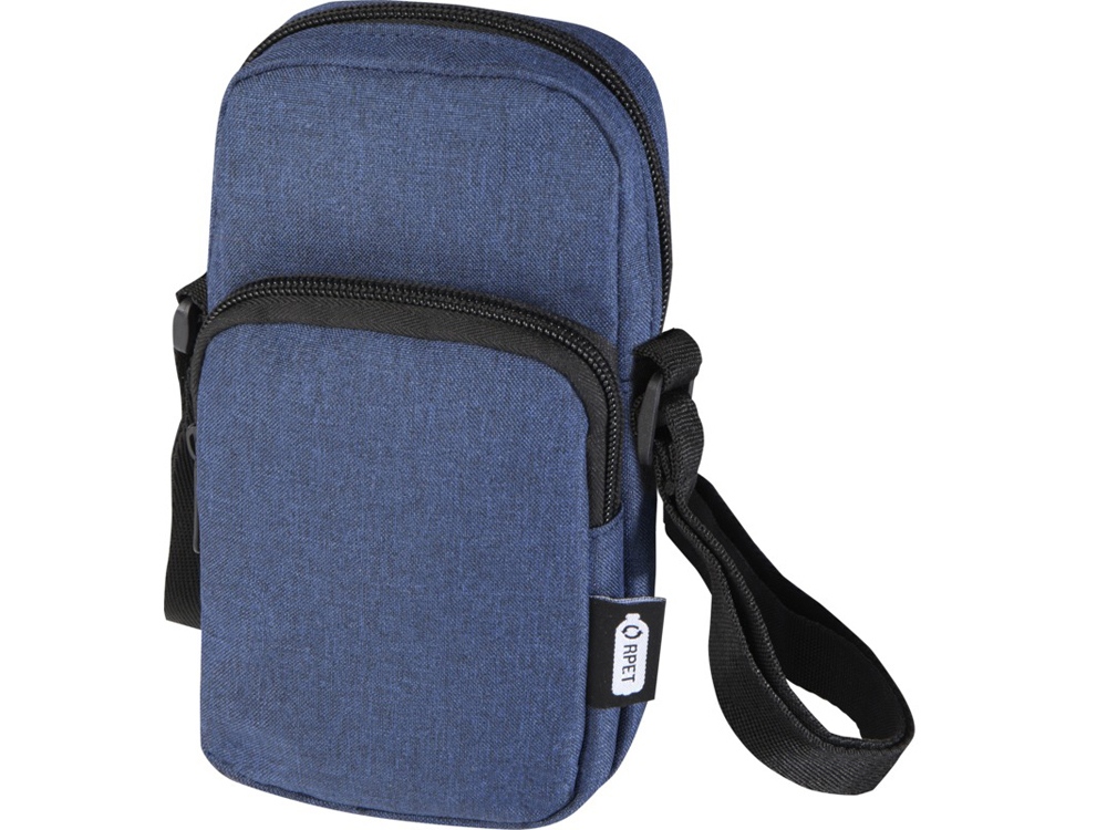 Сумка для телефона Ross из переработанного материала, синий navy-0