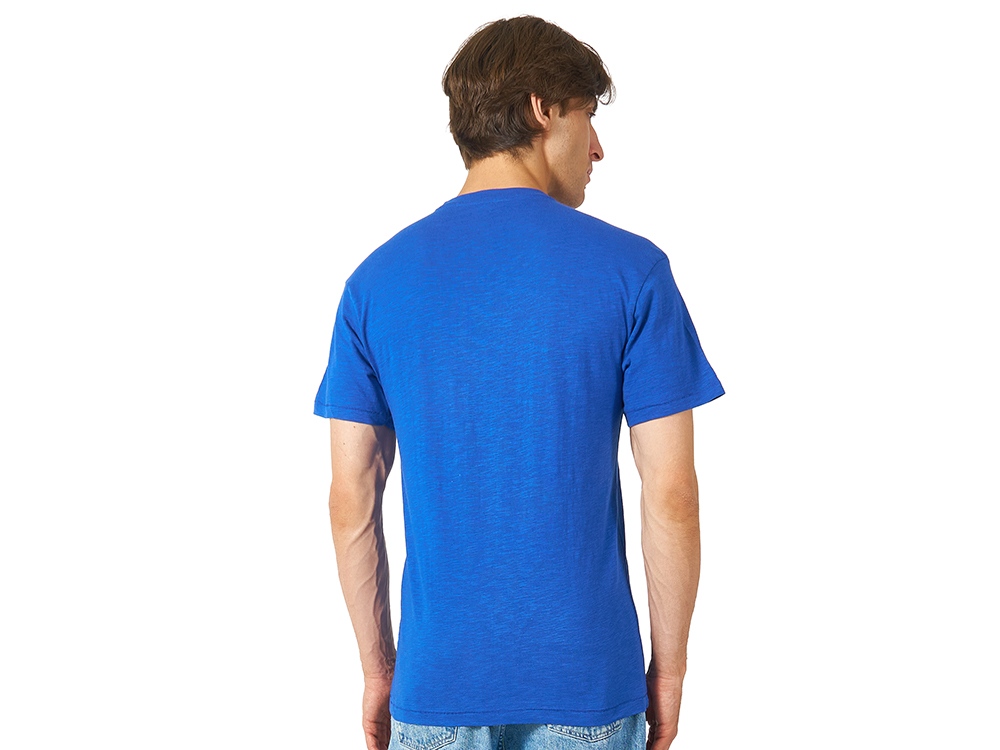 Футболка из джерси с протяжками Portofino унисекс, классический синий-4