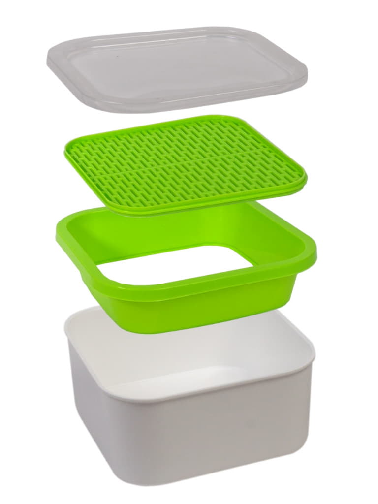 Проращиватель. «Здоровья КЛАД»  (для микрозелени), зеленый-1