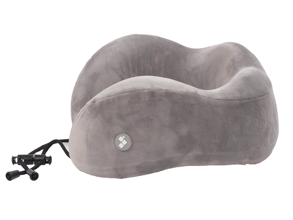 Подушка для путешествий с эффектом памяти Мемо Bluewinder Grey-2