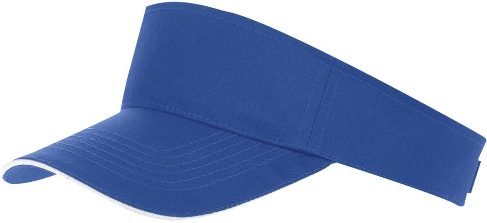 Козырек Ace, ярко-синий с белым-0